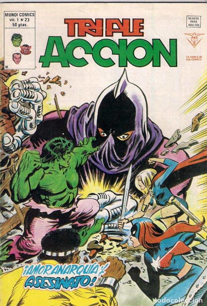 C&oacute;mics: Triple Acci&oacute;n. V&eacute;rtice. Completa 1 al 23 - Foto 19