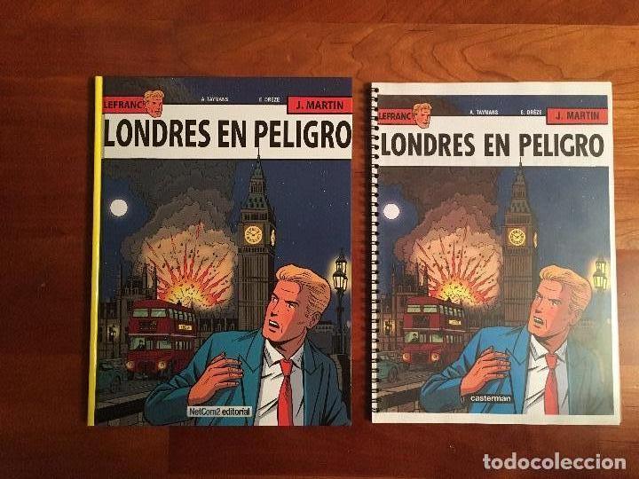 C&oacute;mics: PRUEBA DE EDITORIAL. LEFRANC. LONDRES EN PELIGRO. NETCOM2. - Foto 4