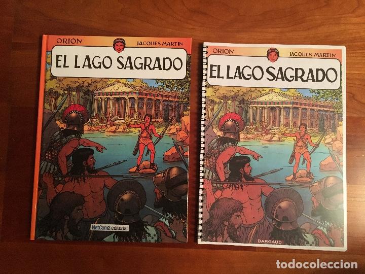 C&oacute;mics: PRUEBA DE EDITORIAL. ORION. EL LAGO SAGRADO. JACQUES MARTIN. NETCOM2. - Foto 4