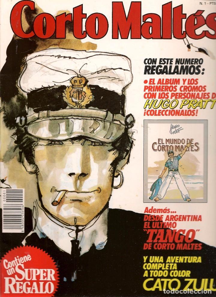 C&oacute;mics: CORTO MALT&Eacute;S. 15 NROS. DEL 1 AL 15 COMPLETA. + 4 COMPLEMENTOS.(RF.MA)B16 - Foto 1