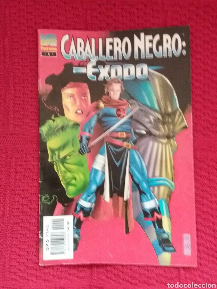 C&oacute;mics: COMIC CABALLERO NEGRO - &Eacute;XODO - MARVEL C&Oacute;MICS - Foto 1
