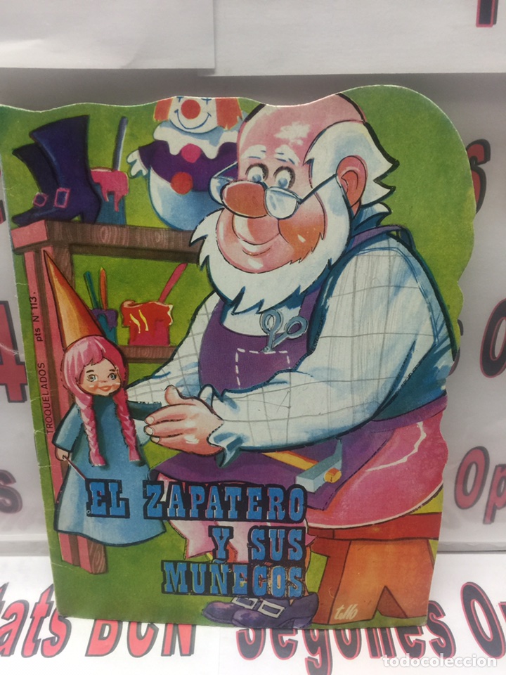 C&oacute;mics: El zapatero y sus mu&ntilde;ecos , cuento troquelado n&uacute;mero 113 de Vilmar ediciones