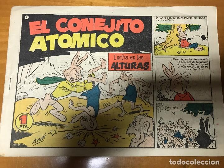 C&oacute;mics: el conejito atomico n&ordm; 4 Y 7 impecable buenos estados - Foto 1
