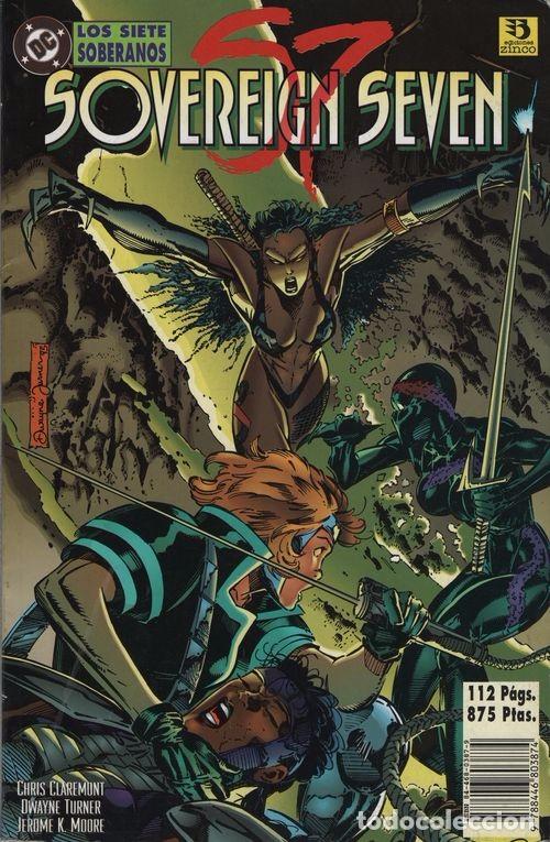 C&oacute;mics: SOVEREIGN SEVEN - LOS SIETE SOBERANOS - DC C&Oacute;MICS - EDICIONES ZINCO - Foto 1