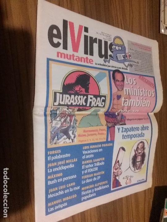 Comics: EL VIRUS MUTANTE 17. FORMATO PERI&Oacute;DICO. BUEN ESTADO. DOBLADO. ALGO RARO