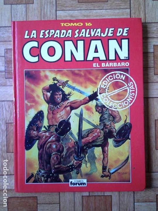 C&oacute;mics: LA ESPADA SALVAJE DE CONAN EL B&Aacute;RBARO - TOMO 16 - Foto 1