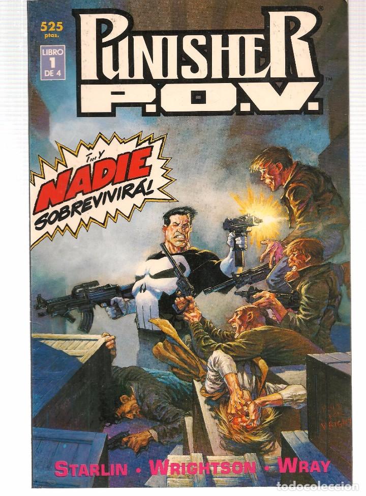 C&oacute;mics: PUNISHER. P.O.V. &iexcl;&iexcl;COMPLETA!!. 4 N&Uacute;MEROS. MARVEL COMICS. (RF.MA)C/30 - Foto 1