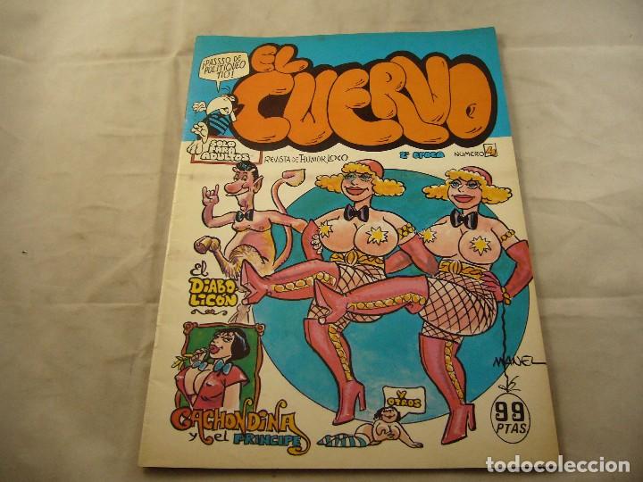 Fumetti: EL CUERVO, N&ordm; 4, 2&ordf; &Eacute;POCA. EDICIONES AMAIKA. 1980.