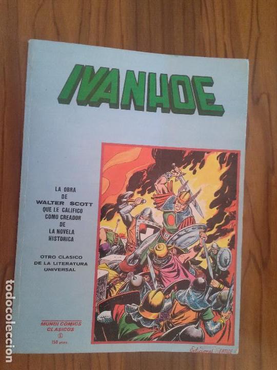C&oacute;mics: IVANHOE. WALTER SCOTT. EDICIONES V&Eacute;RTICE. R&Uacute;STICA. BUEN ESTADO. e2 5 - Foto 1