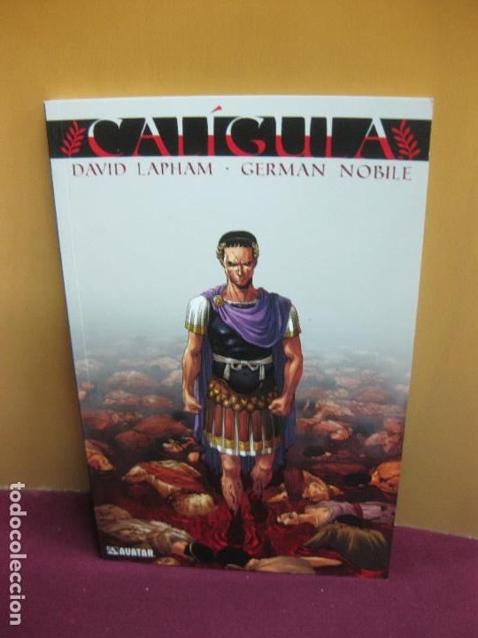 C&oacute;mics: CALIGULA. DAVID LAPHAM. GERMAN NOBILE. EDITORES DE TEBEOS 2012. - Foto 1