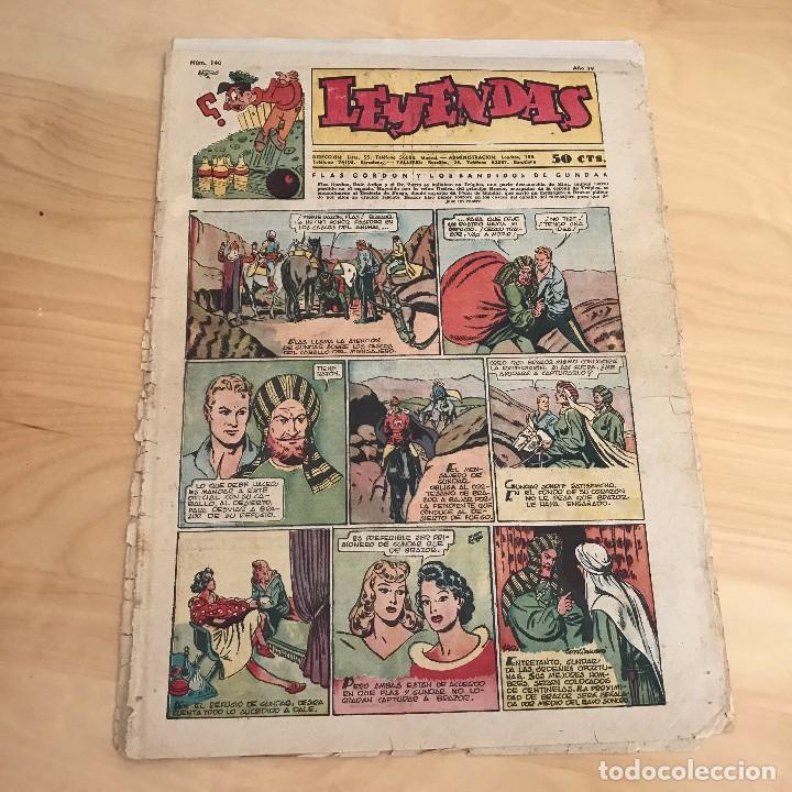 C&oacute;mics: LEYENDAS NUMERO 140 . A&Ntilde;O IV. - Foto 1