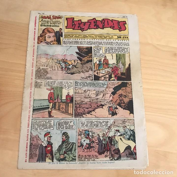 C&oacute;mics: LEYENDAS NUMERO 139 . A&Ntilde;O IV. - Foto 1
