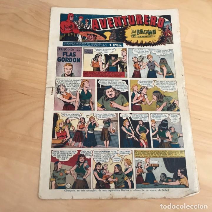 C&oacute;mics: AVENTURERO. KID BROWN . EL CAMPEON . EPISODIOS DE FLAS GORDON . - Foto 1