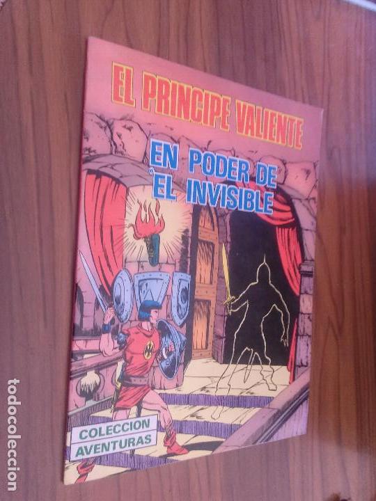 C&oacute;mics: EL PRINCIPE VALIENTE. EN PODER DE EL INVISIBLE.. COLECCI&Oacute;N AVENTURAS. R&Uacute;STICA. CON LOMO. BUEN ESTADO - Foto 1