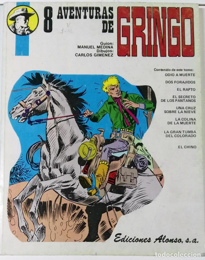 C&oacute;mics: 8 aventuras de Gringo. Ediciones Alonso, 1981 - Foto 1