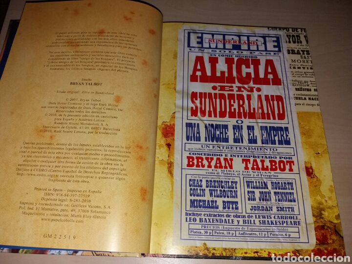 C&oacute;mics: ALICIA EN SUNDERLAND - BRYAN TALBOT - Foto 4