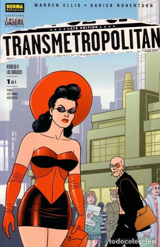 C&oacute;mics: TRANSMETROPOLITAN - COLECCI&Oacute;N COMPLETA 4 N&Uacute;MEROS - NORMA - Foto 1