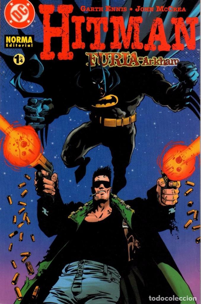 C&oacute;mics: HITMAN FURIA EN ARKHAM - COLECCI&Oacute;N COMPLETA 4 N&Uacute;MEROS - NORMA - Foto 1