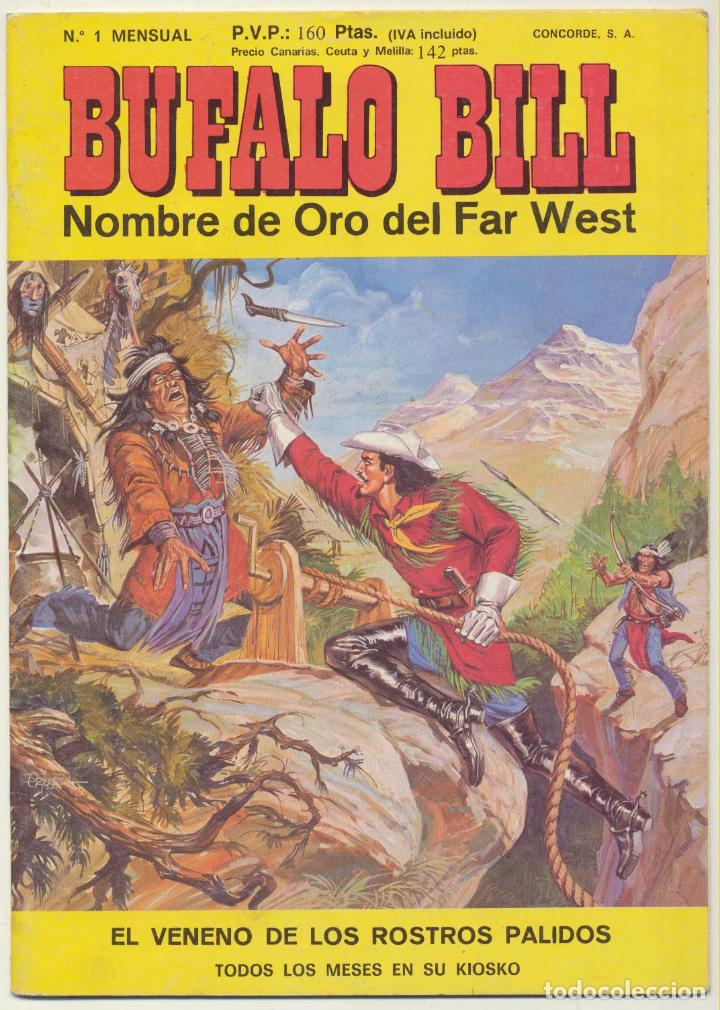 C&oacute;mics: B&uacute;falo Bill n&ordm;  1. Concorde  1987. - Foto 1