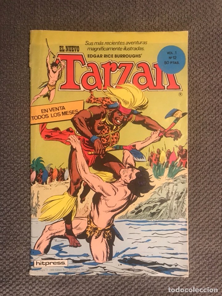 C&oacute;mics: TARZAN Volumen 1 No.12 HITPRESS (a.1979) - Foto 1