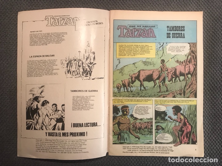 C&oacute;mics: TARZAN Volumen 1 No.12 HITPRESS (a.1979) - Foto 2