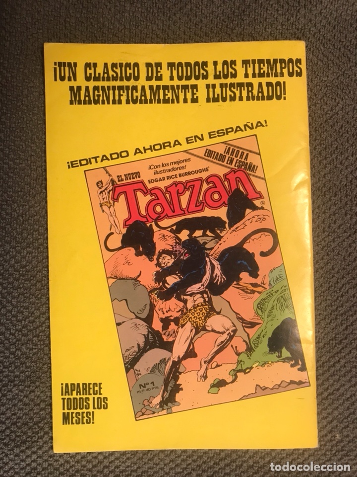 C&oacute;mics: TARZAN. Vol.1 No.4 Edgar Rice Burroughs (a.1979) - Foto 3