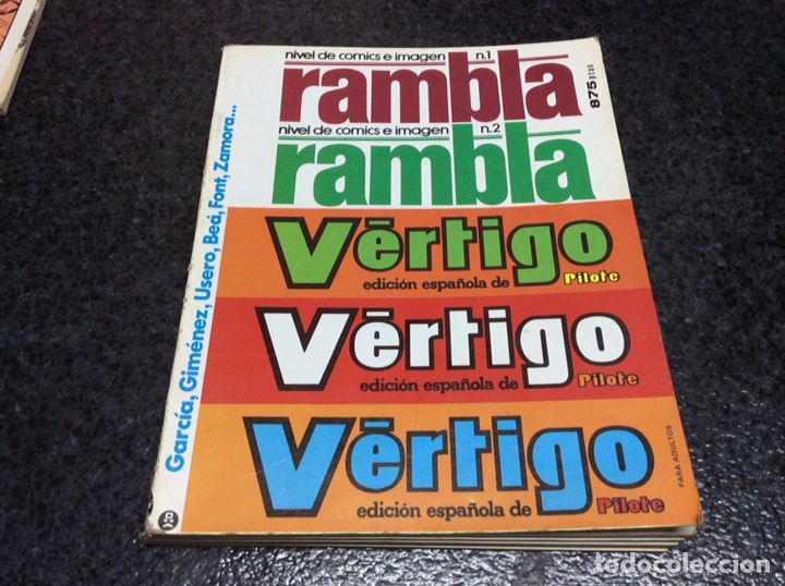C&oacute;mics: TOMO RAMBLA + VERTIGO - CONTIENE 5 COMICS - Foto 1