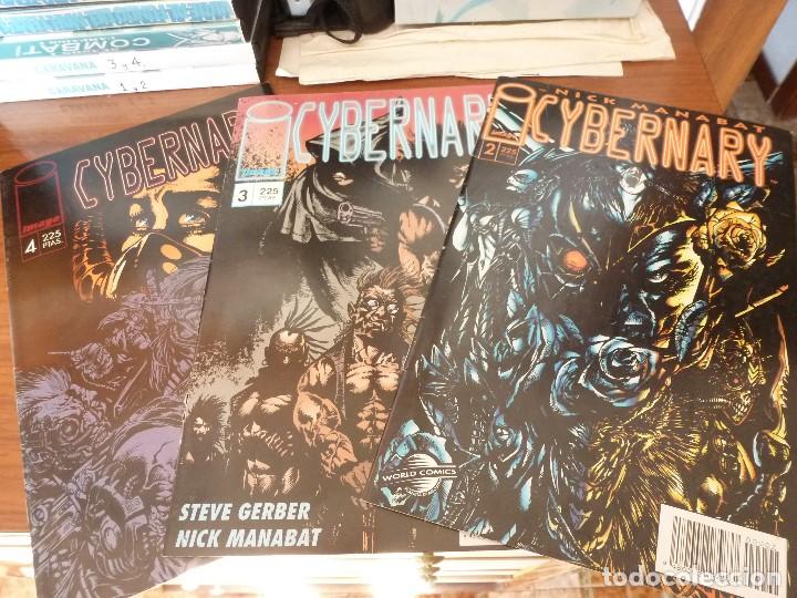 C&oacute;mics: (XM) CYBERNARY N&ordm;: 2,3 Y 4-IMAGE-WORLD COMICS - Foto 1