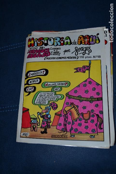C&oacute;mics: HISTORIA DE AQUI - PORTADAS DE LOS FASCICULOS