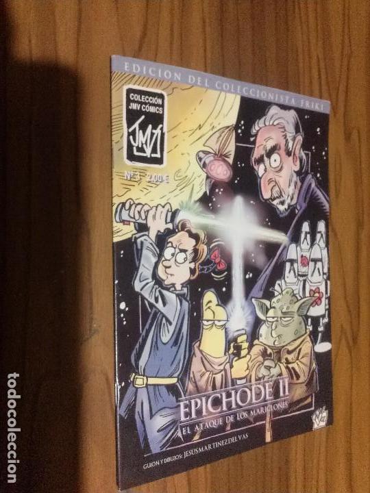 Fumetti: EPICHODE II. EL ATAQUE DE LOS MARICLONES. JMV COMICS 3. GRAPA. BUEN ESTADO. RARO