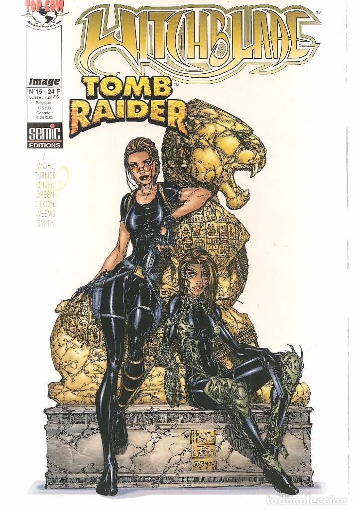 C&oacute;mics: HITCHBLADE. / TOM RAIDER. N&ordm; 15.  EDICION FRANCESA. (C/A32) - Foto 1