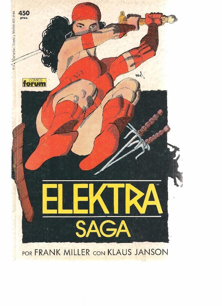 C&oacute;mics: ELEKTRA. N&ordm; 6. SAGA. FORUM  (C/A32) - Foto 1