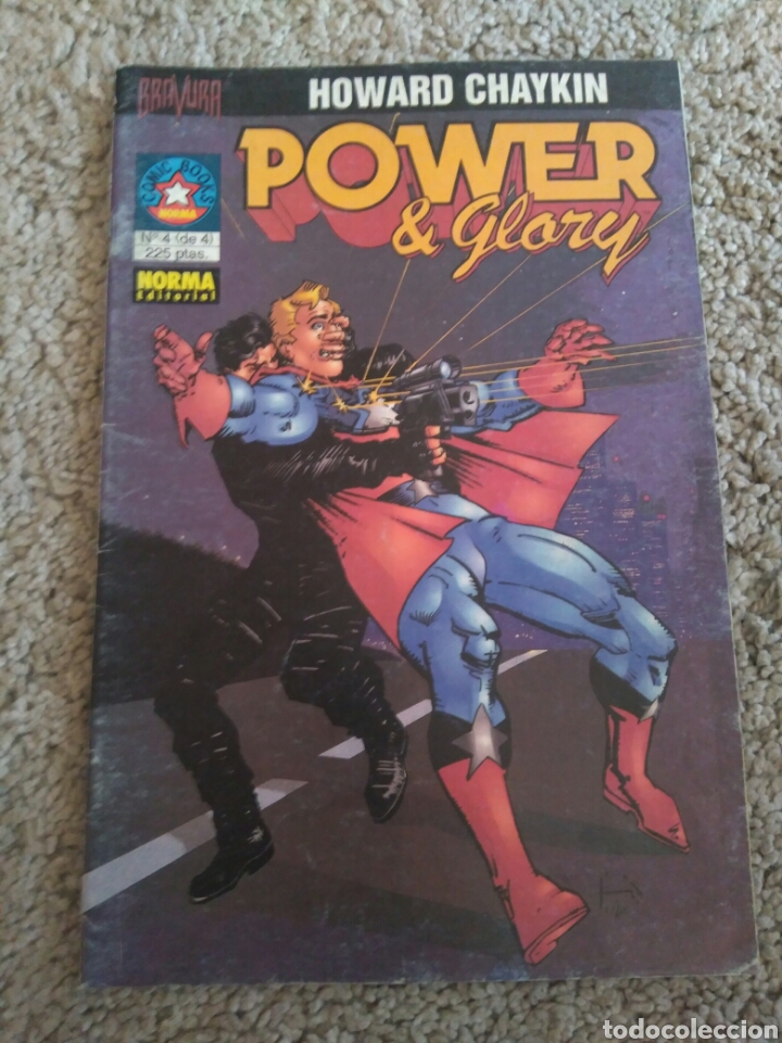 C&oacute;mics: Comic Power & Glory num 4. Norma editorial. Bravura. Howard Chaykin - Foto 1