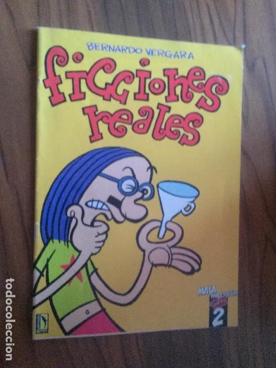 Comics: FICCIONES REALES. BERNARDO VERGARA. MALA IMPRESI&Oacute;N 2. GRAPA. BUEN ESTADO. RARO