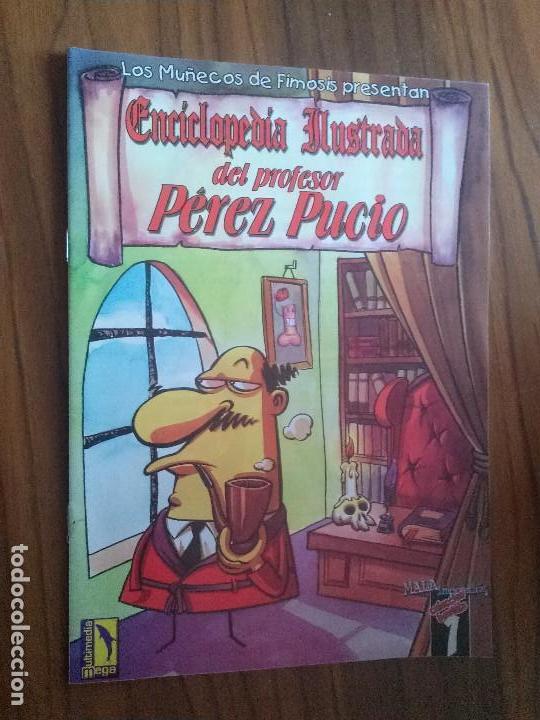 C&oacute;mics: ENCICLOPEDIA ILUSTRADA DEL PROFESOR PEREZ PUCIO. MALA IMPRESI&Oacute;N 1. GRAPA. BUEN ESTADO. RARO