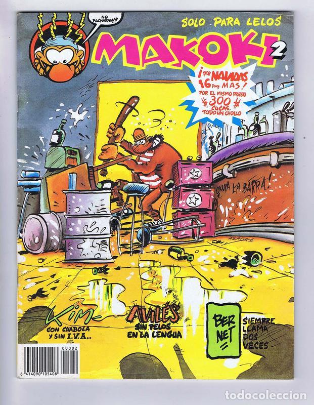 Comics: MAKOKI SEGUNDA &Eacute;POCA 2. S&Oacute;LO PARA LELOS (Vvaa) Makoki, 1989. OFRT
