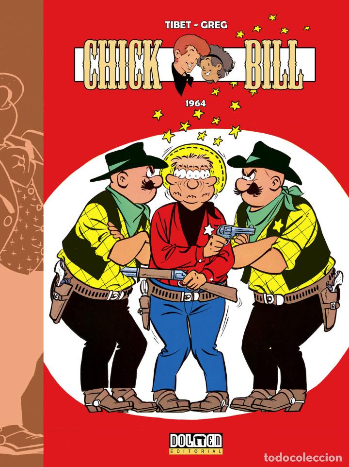 C&oacute;mics: C&oacute;mics. CHICK BILL 1964 - Greg/Duch&acirc;teau/Tibet (Carton&eacute;) - Foto 1