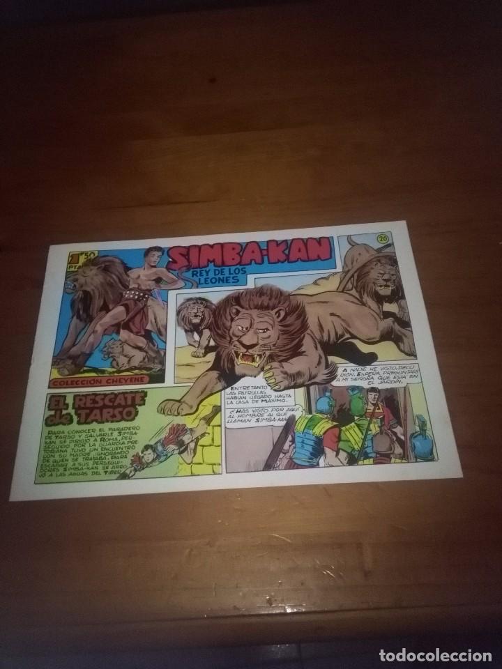 C&oacute;mics: SIMBA KAN. REY DE LOS LEONES. EL RESCATE DE TARSO. N&ordm; 20. EST24B2 - Foto 1