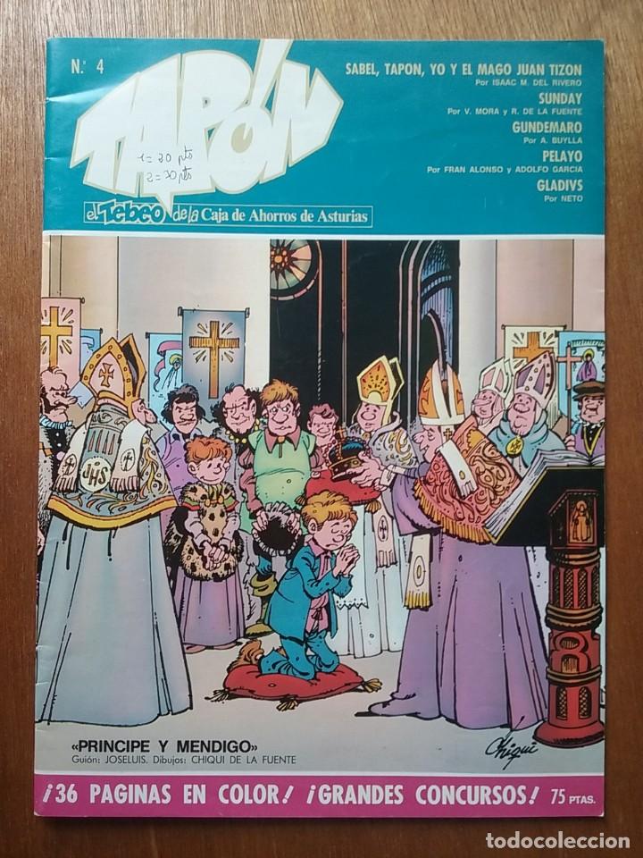 C&oacute;mics: TAPON 4, EL TEBEO DE LA CAJA DE AHORROS DE ASTURIAS, 1989