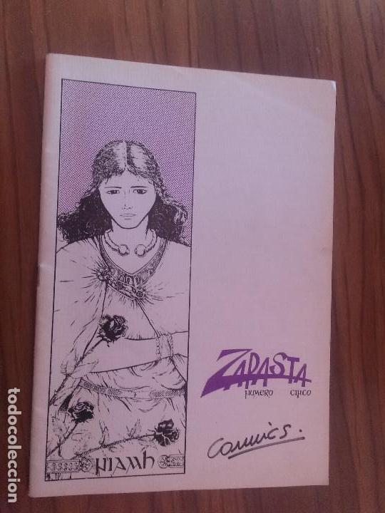 Comics: ZAPASTA 5. FANZINE. GRAPA. RARO. LE FALTA UN TROZO EN PARTE DE ARRIBA DE PORTADA. RARO