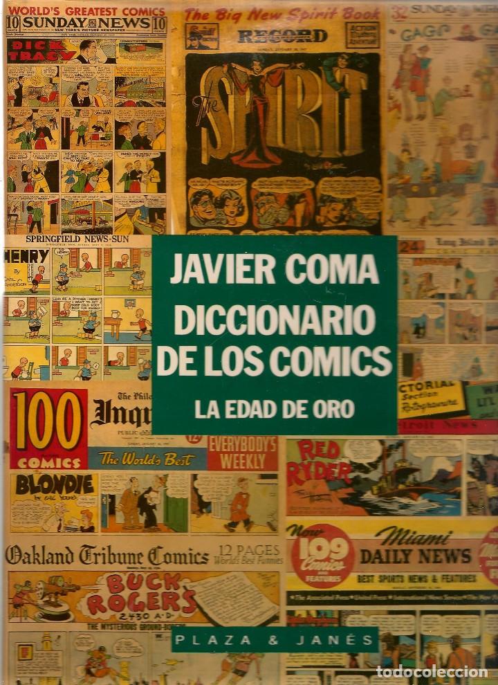 C&oacute;mics: DICCIONARIO DE LOS COMICS. LA EDAD DE ORO. JAVIER COMA.  (RF.MA)B/16 - Foto 1