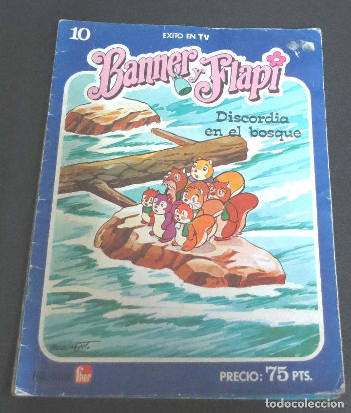C&oacute;mics: BANNER Y FLAPI N&ordm; 10 DISCORDIA EN EL BOSQUE FHER A&Ntilde;O 1979 - Foto 1