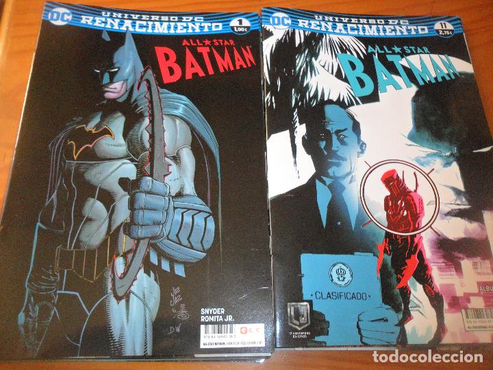C&oacute;mics: ALL STAR BATMAN DEL N&ordm; 1 AL 11 - ECC - UNIVERSO DC RENACIMIENTO - Foto 1