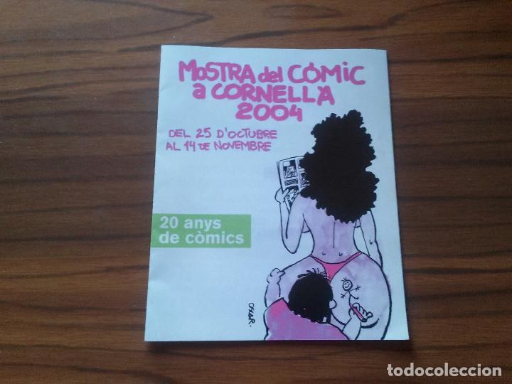 C&oacute;mics: MOSTRA DEL COMIC A CORNELLA 2004. TRIPTICO DEL CONCURSO. BUEN ESTADO. DIFICIL. C-10 - Foto 1