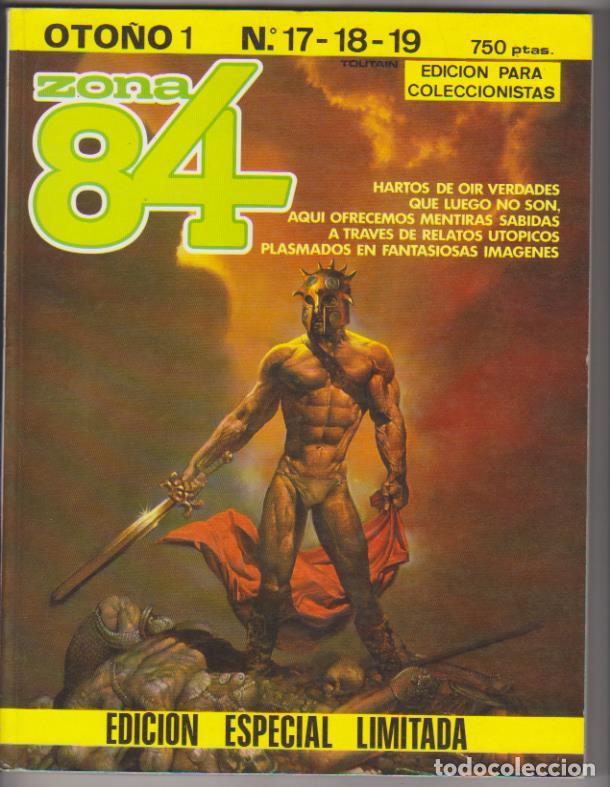 C&oacute;mics: Zona 84. Oto&ntilde;o 1. Contiene los ejemplares: 17,18 y 19. - Foto 1