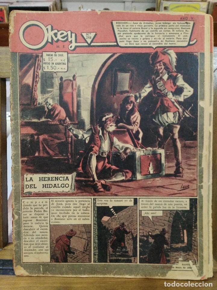 C&oacute;mics: Okay, n&ordm; 248, a&ntilde;o V, Santiago de Chile - 1954 - Foto 1