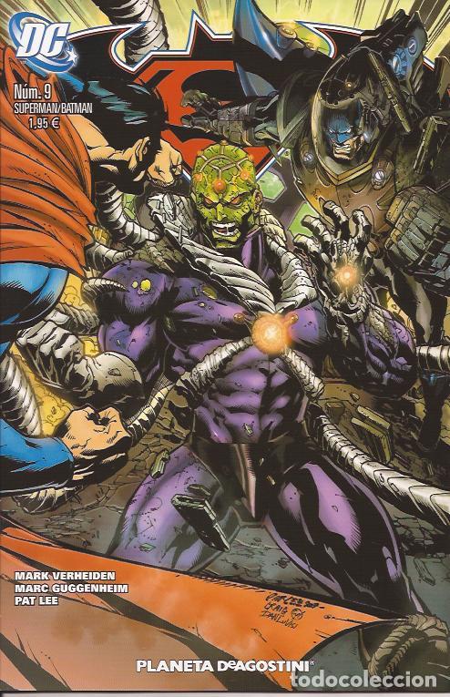 C&oacute;mics: COMIC-SUPERMAN/BATMAN N&ordm; 9 VERHEIDEN GUGGENHEIM DC COMICS PLANETA - Foto 1