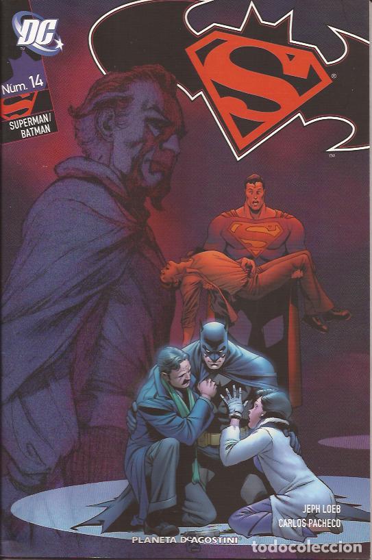 C&oacute;mics: COMIC-SUPERMAN/BATMAN N&ordm; 14 LOEB PACHECO DC COMICS PLANETA - Foto 1