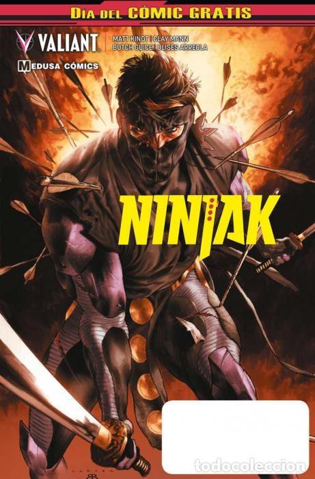 C&oacute;mics: DIA DEL COMIC GRATIS: NINJAK. VALIANT. MEDUSA COMICS. - Foto 1