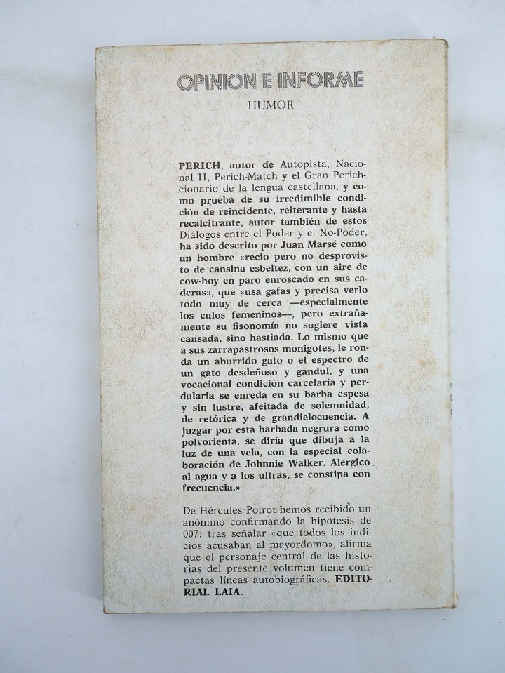 C&oacute;mics: DI&Aacute;LOGOS ENTRE EL PODER Y EL NO PODER (El Perich) Laia, 1975. OFRT - Foto 2